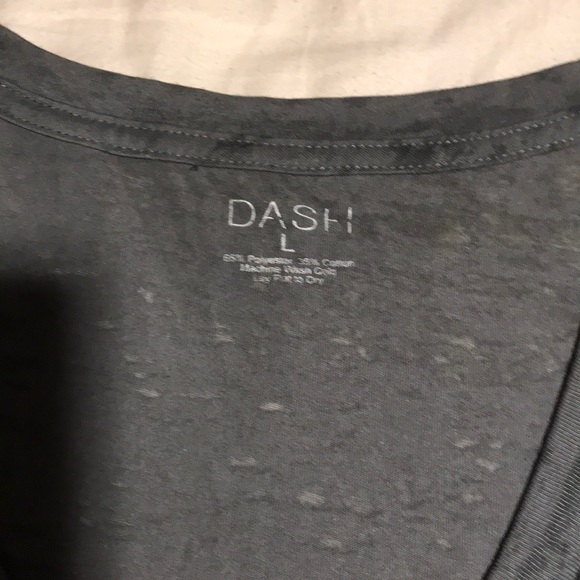 DASH tee in burnout grey size L - Picture 3 of 4